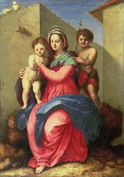 A Madona e a Criança com o Menino São João (painel)